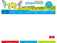 Tablet Screenshot of basisschoolpicpussen.be